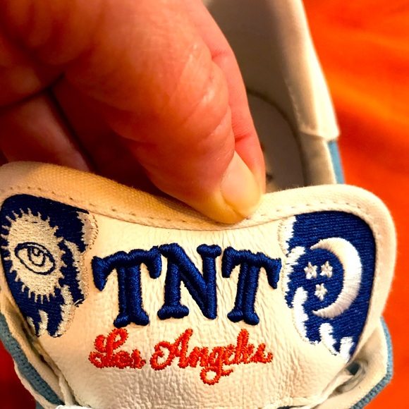 Limited edition adidas TNT Los Angeles TRUTH BE TOLD size 6 women’s BLUE-NWOT - Picture 4 of 6